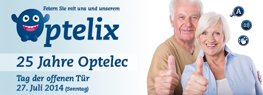 25 Jahre Optelec in Deutschland