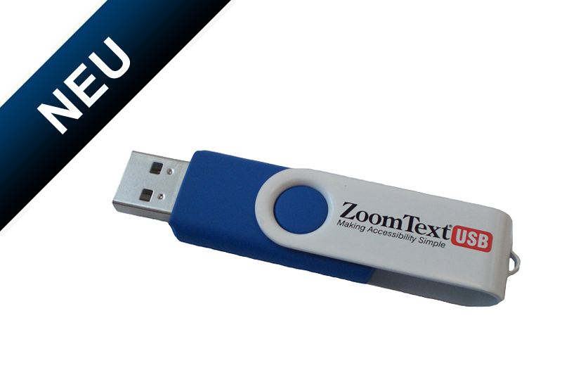 ZoomText USB Vergrößerung mit Sprache