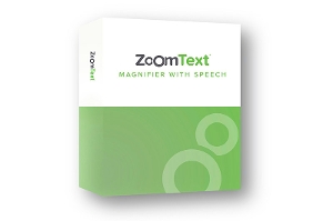 ZoomText Vergrößerung mit Sprache